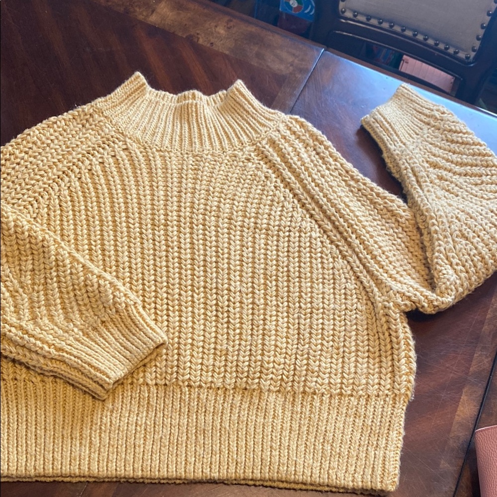 H&M Women's Turtleneck Sweater - Tan - Picture 1 of 3